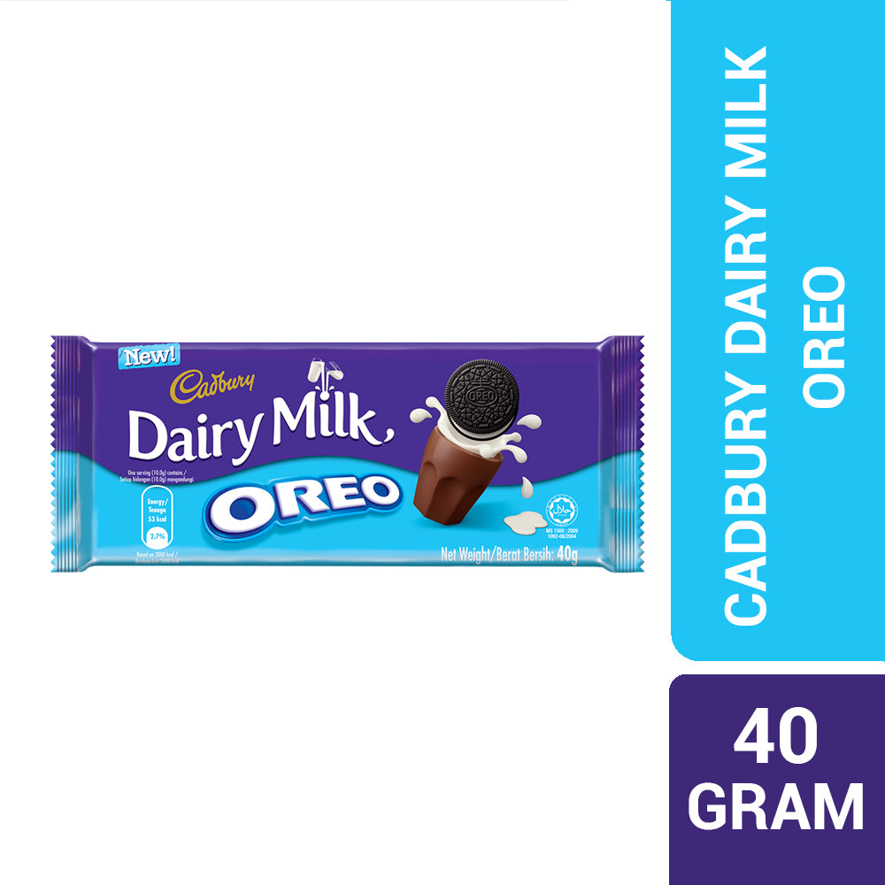 Cadbury Dairy Milk Chocolate Oreo 40G-4067872