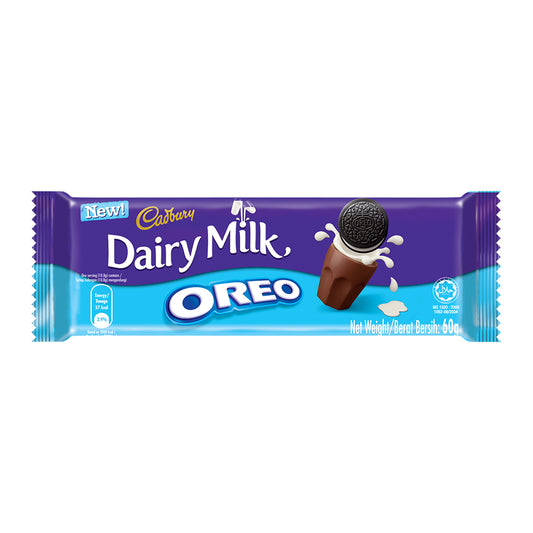 Cadbury Dairy Milk Chocolate Oreo 60G-4042687