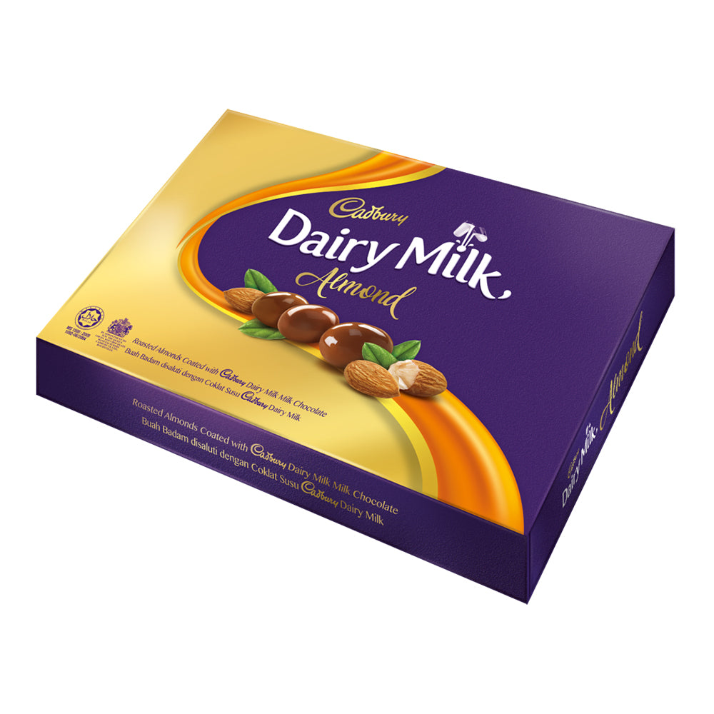 Cadbury Dairy Milk Chocolate Roasted Almonds Coated Panned 180G – 4053879