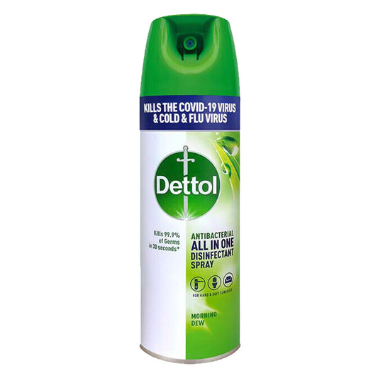 Dettol Antibacterial Disinfectant Spray 450ml Morning Dew