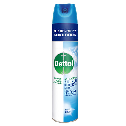 Dettol Antibacterial Germicidal Hygiene Liquid Disinfectant Spray Crisp Breeze 680ml
