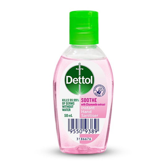 DETTOL HAND SANITIZER SOOTHE 50ML