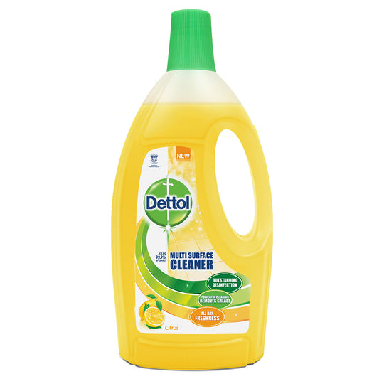 Dettol Multi Action Cleaner Citrus 1.5Litre Free 500ml