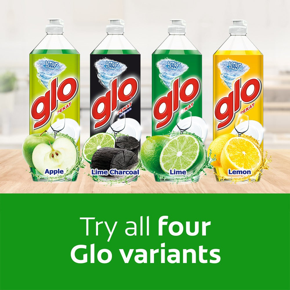 Glo Active Foam Lemon Dishwashing Liquid 850ml Refill – MY01050A