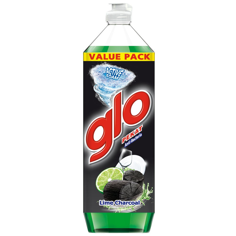 Glo Active 泡沫青柠木炭洗洁精 1.35L – 1120666 
