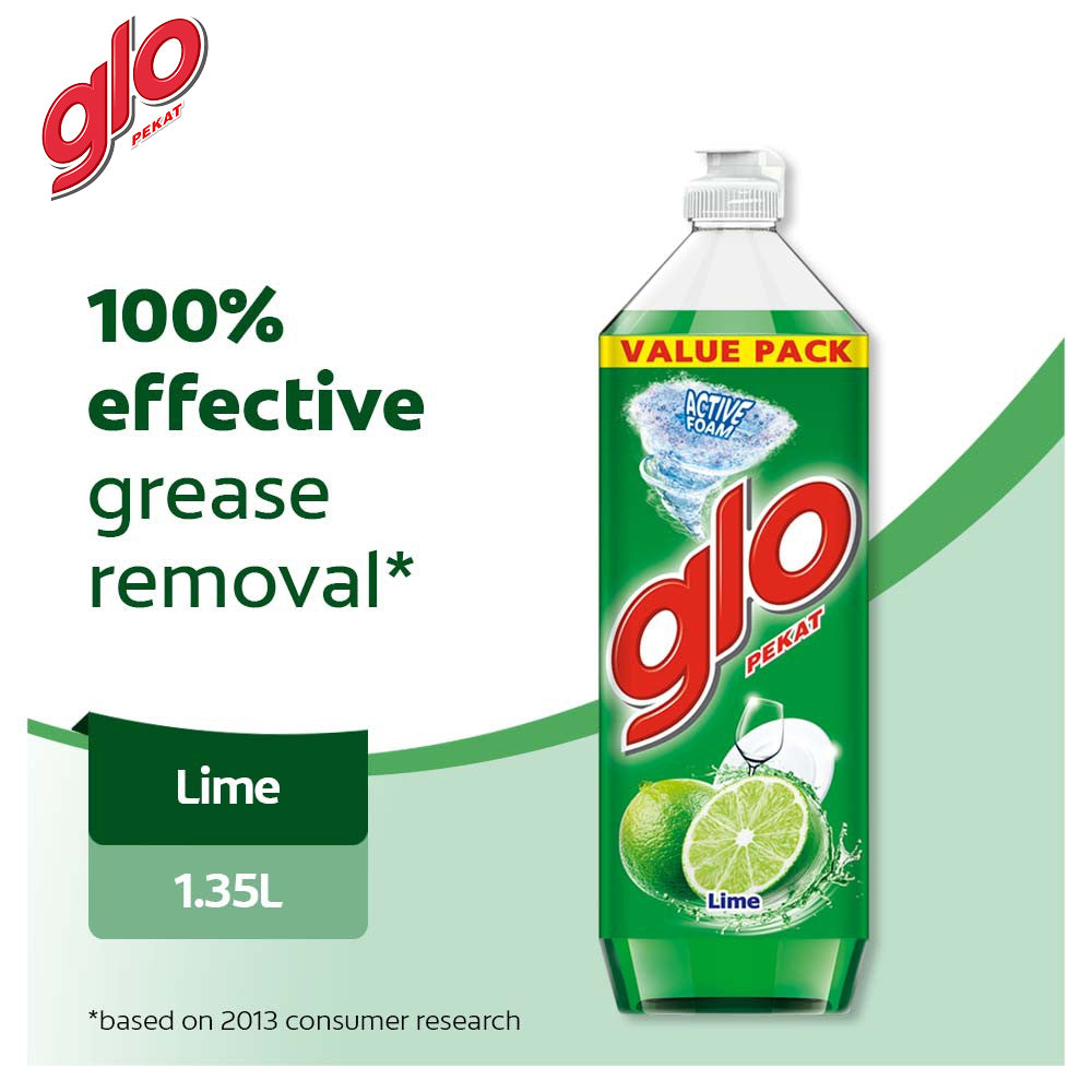 Glo Active 泡沫青柠洗洁精 1.35L – 1109584 