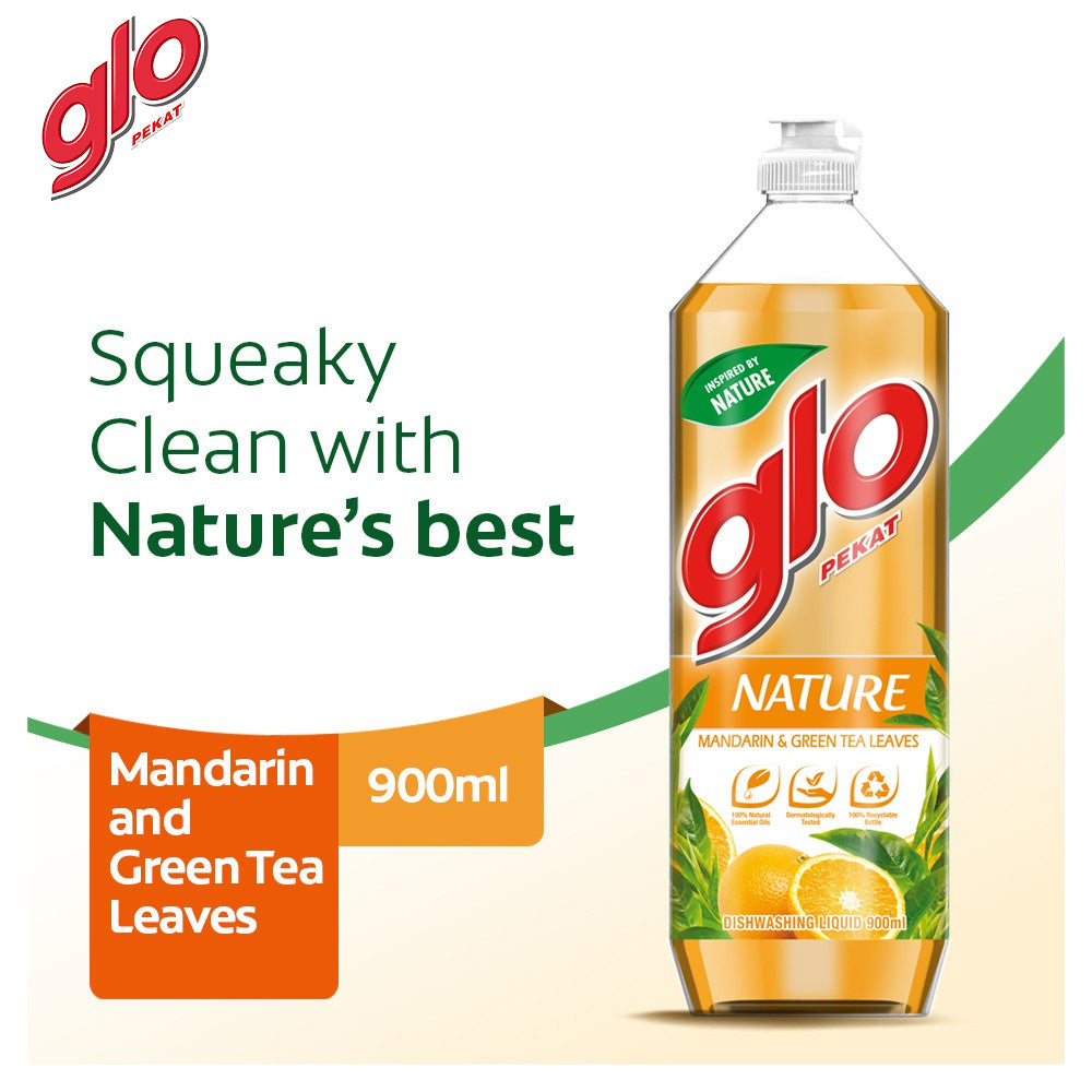 Glo Nature 柑橘绿茶叶洗洁精 900ml – 61001988 