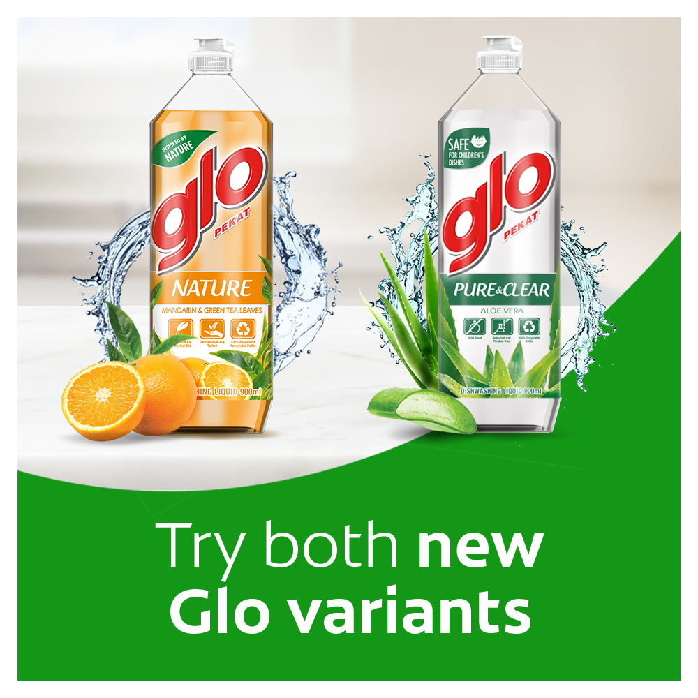 Glo Nature 柑橘绿茶叶洗洁精 900ml – 61001988 