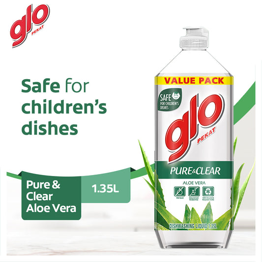 Glo Pure &amp; Clear 芦荟洗洁精 1.35L – 61016119 