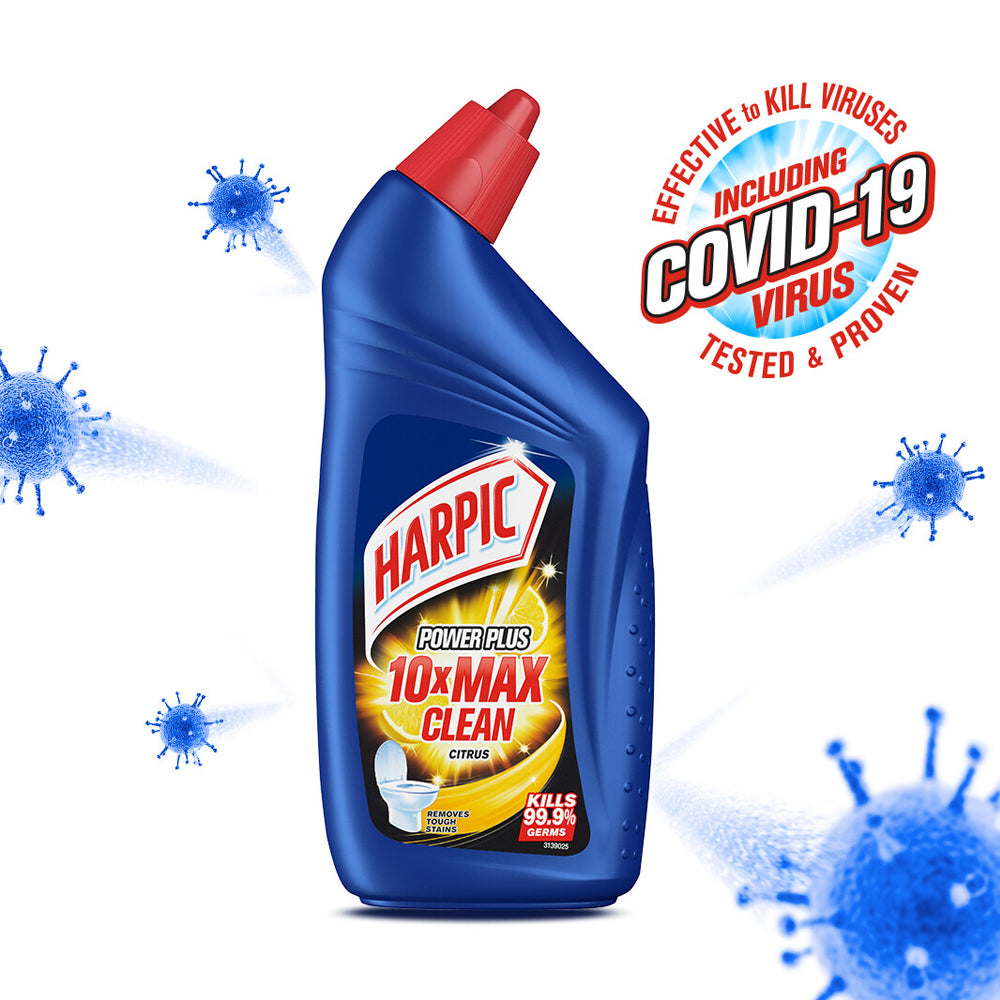 Harpic Powerplus Disinfectant Toilet Cleaner Citrus 450ml – 3181360