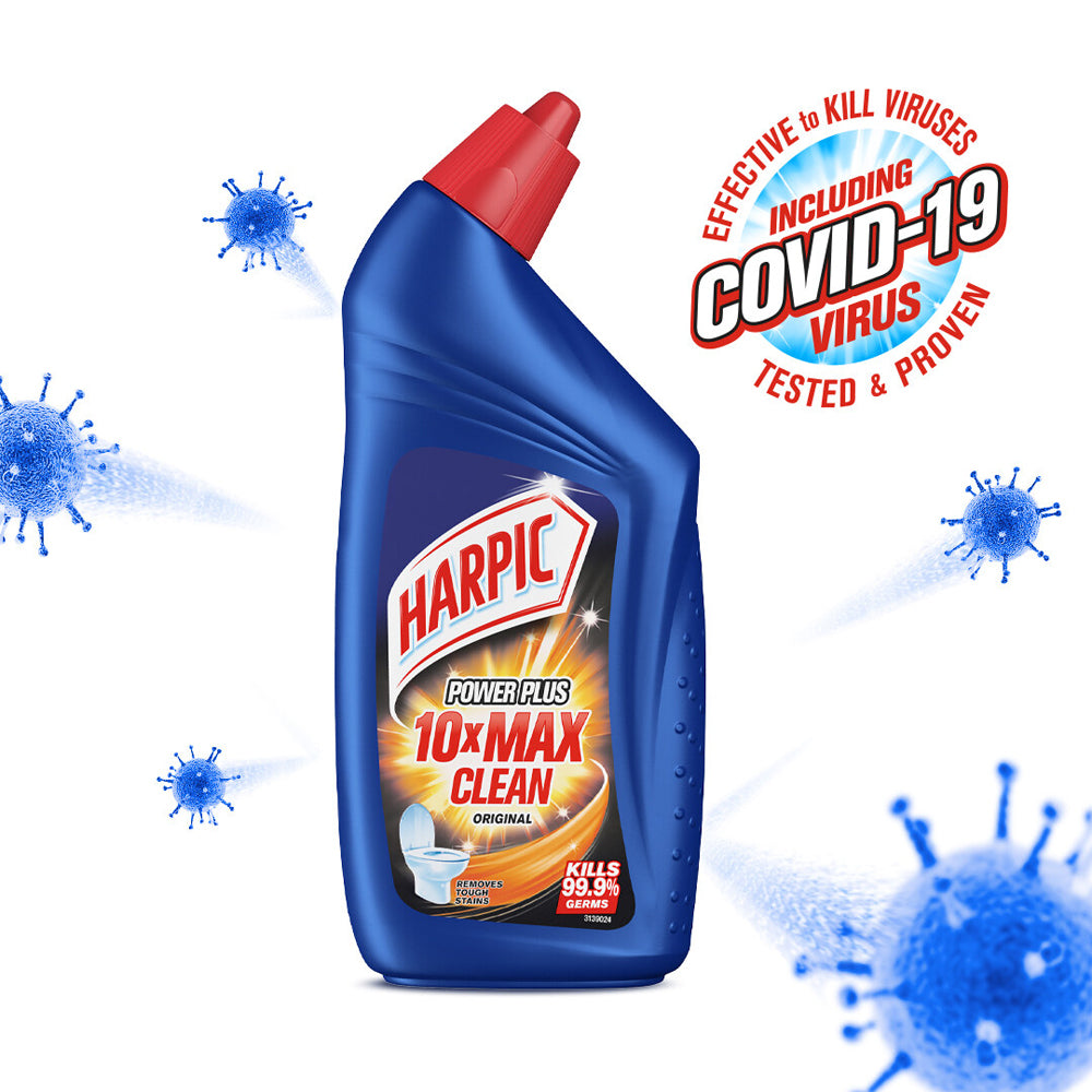 Harpic Power Plus Citrus (675ml + 450ml) Disinfectant Toilet Bowl Cleaner - 3155424