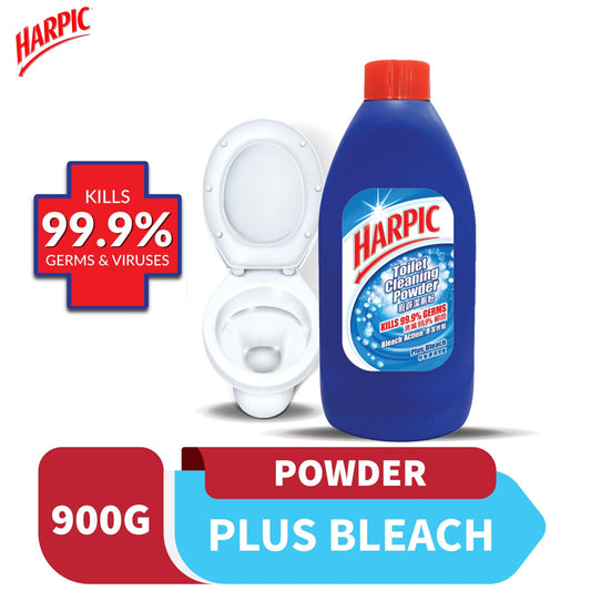Harpic Toilet Cleaning Powder Plus Bleach 900g – 8113093