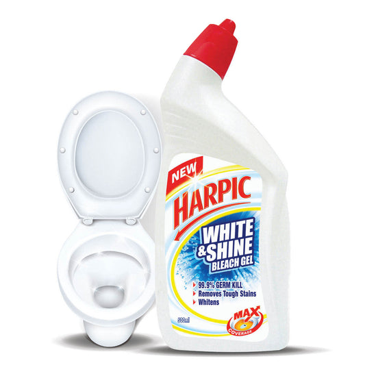 Harpic White & Shine Bleach Gel Active Cleaning Gel 500ml – 1558155