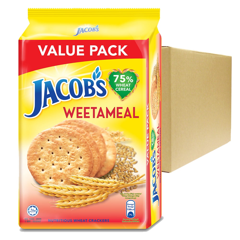 Jacob’s Value Pack Weetameal Wheat Crackers 289g – 4074969