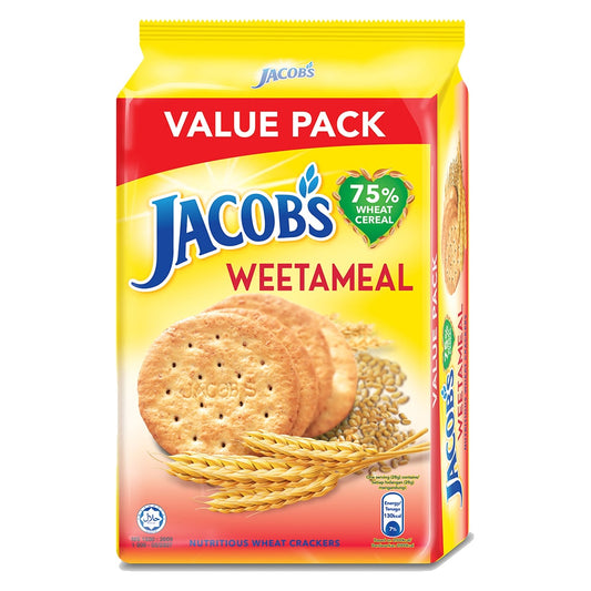 Jacob’s Value Pack Weetameal Wheat Crackers 289g – 4074969