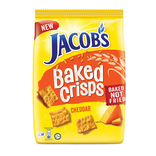 Jacob’s Baked Crisps 229G Cheddar – 4274874