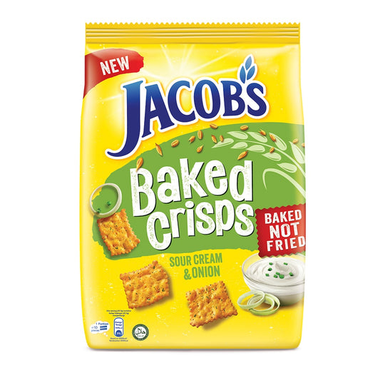 Jacob’s Baked Crisps 229G Sour Cream – 4274876