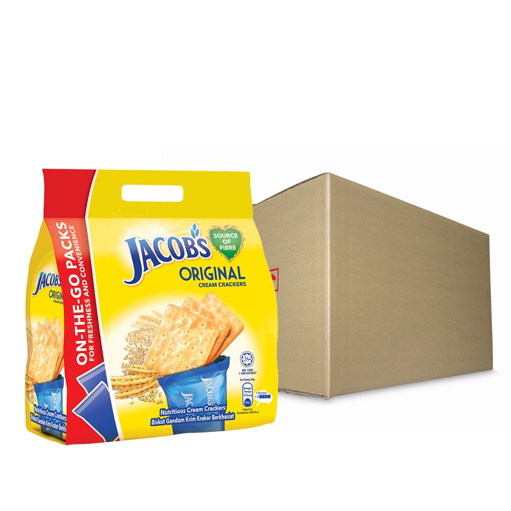 Jacob's 多包装原味奶油饼干 600G – 4282482 