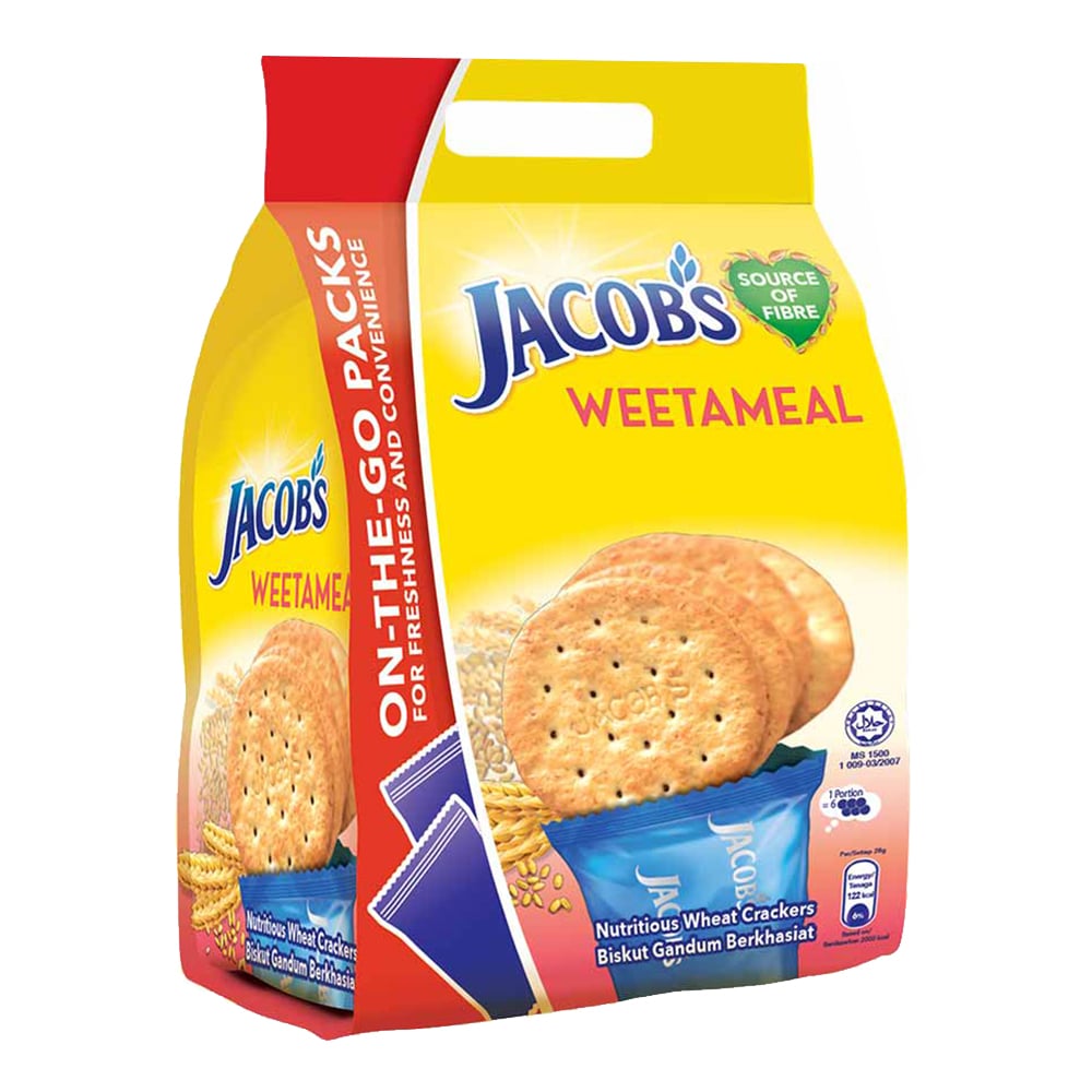 Jacob's 多包装麦片饼干 613.8G – 4282480 