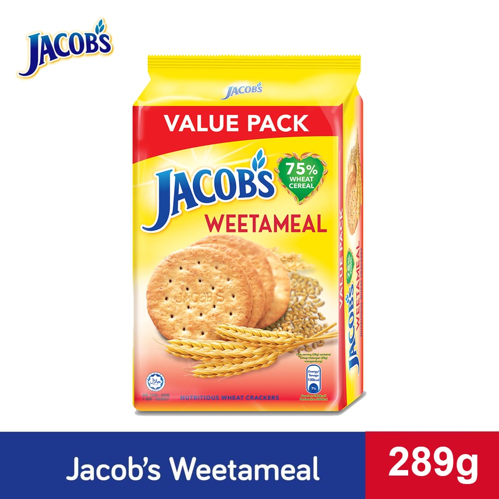 Jacob’s Value Pack Weetameal Wheat Crackers 289g – 4074969