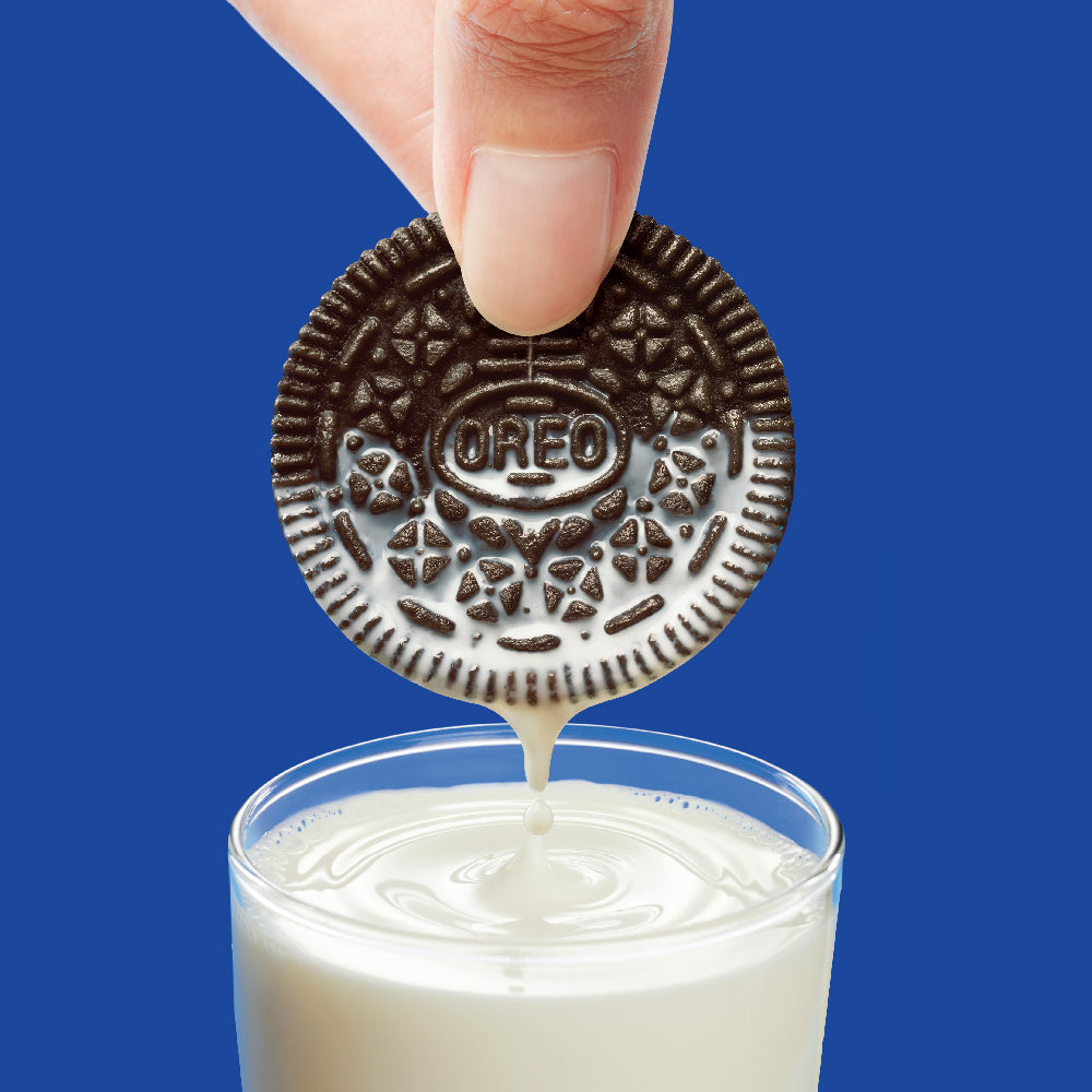 Mini Oreo Chocolate Sandwich Cookies with Chocolate Creme Flavored Cream 8 Packs x 20.4g (163.2g) – 4253211