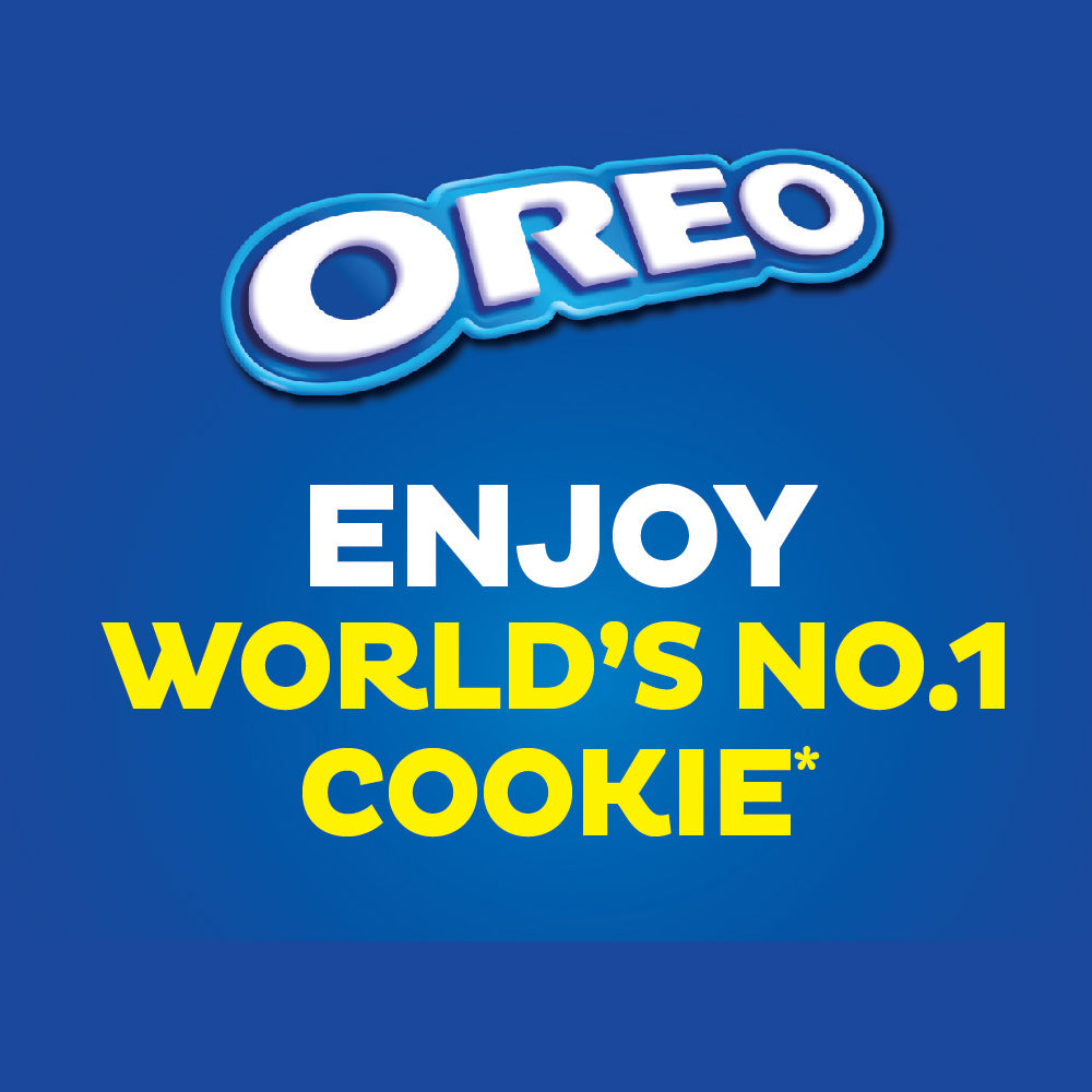 Mini Oreo Chocolate Sandwich Cookies with Chocolate Creme Flavored Cream 8 Packs x 20.4g (163.2g) – 4253211