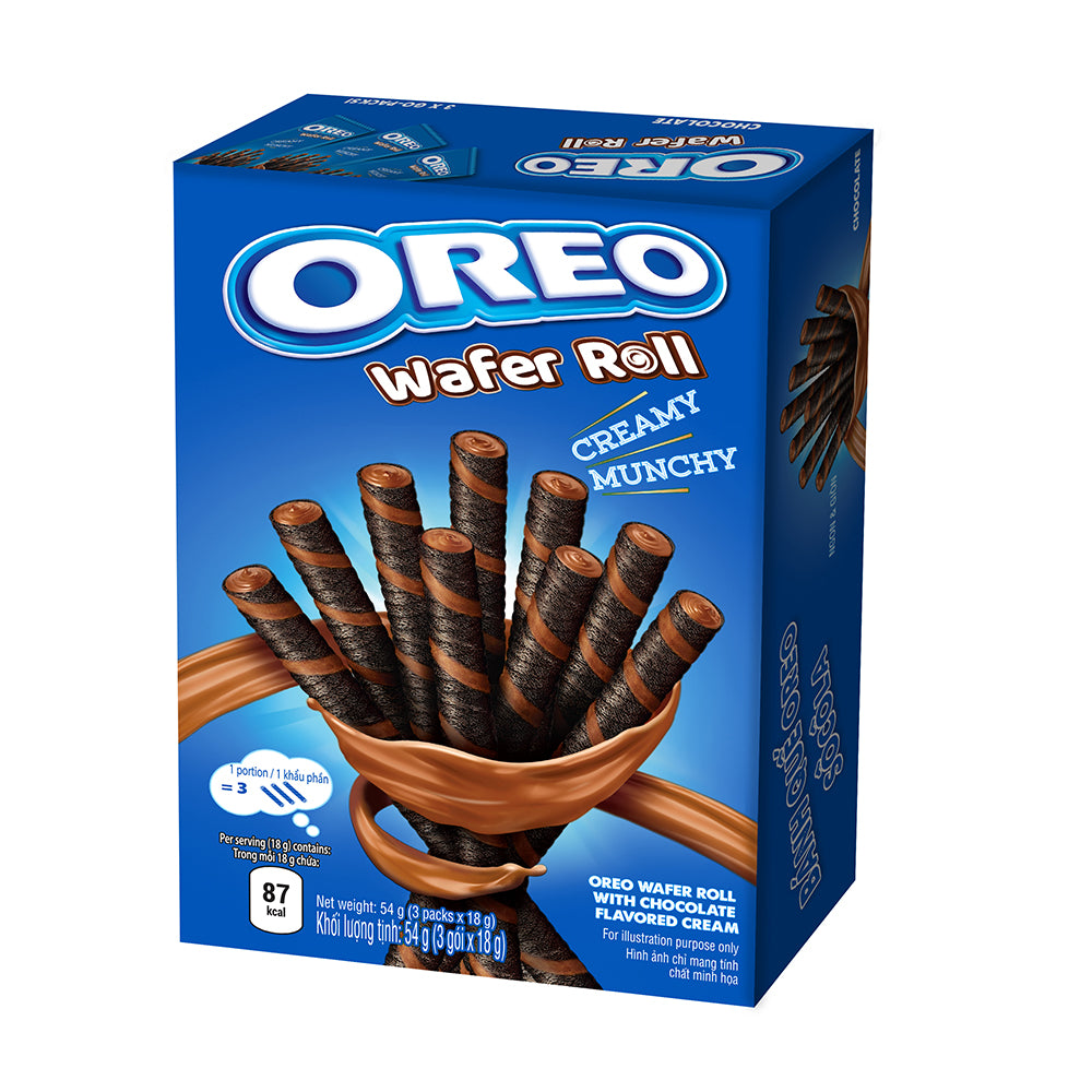 Oreo Wafer Roll Chocolate Cookies 54g – 4262803