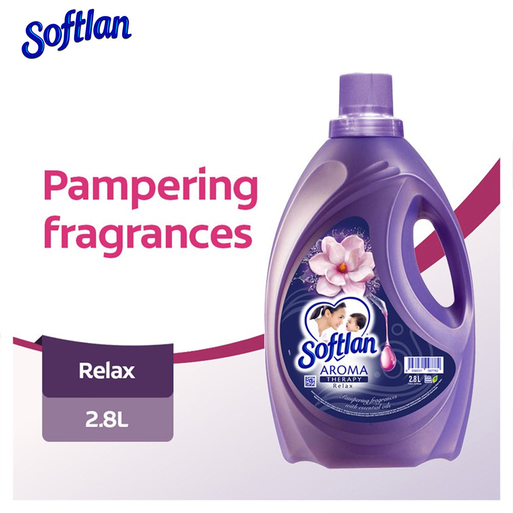 Softlan Aroma Therapy Relax（紫色）衣物柔顺剂 2.8L – 1109778 