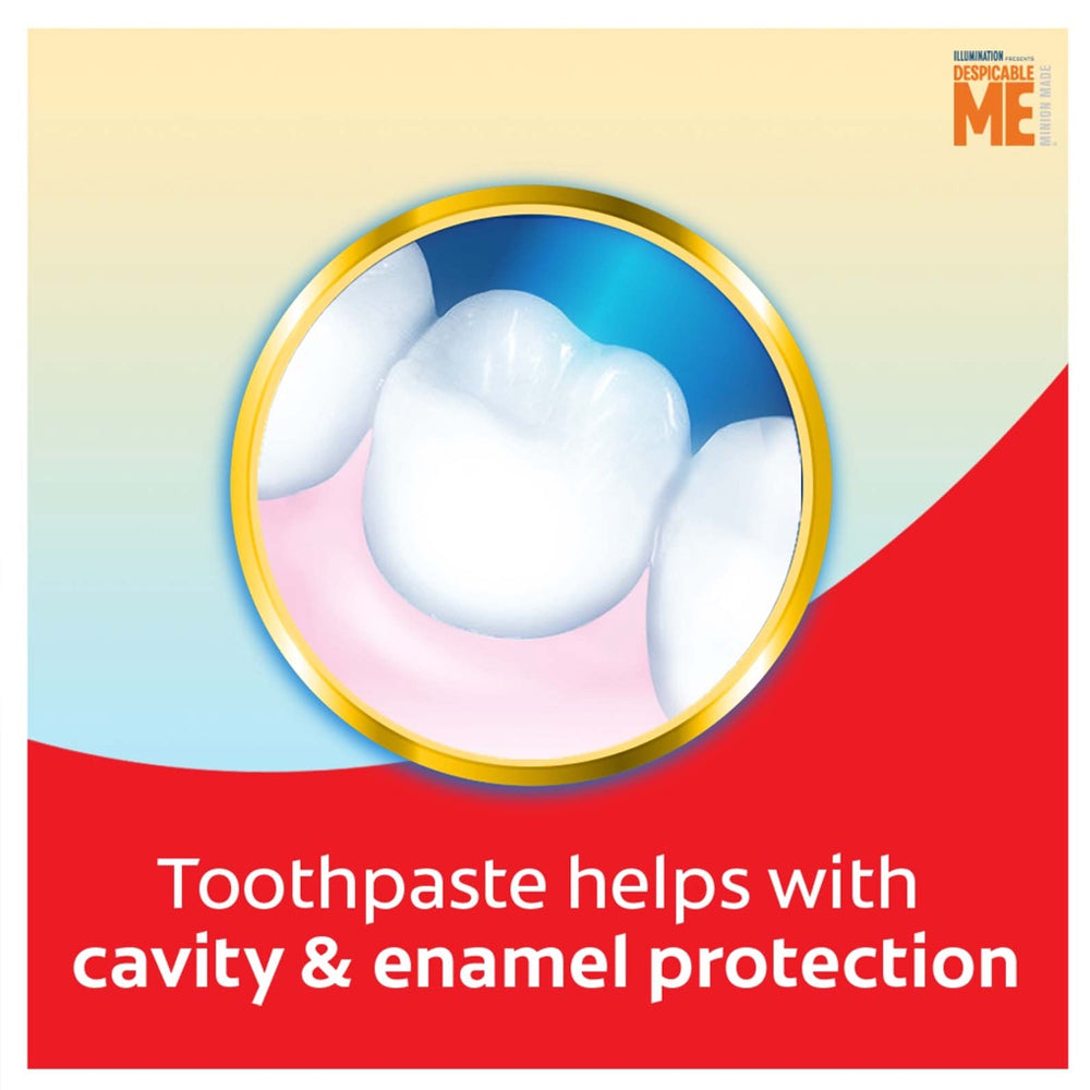 Colgate Kids Minion Toothpaste 40g + Toothbrush 5-9 Years (Ultra Soft) Valuepack