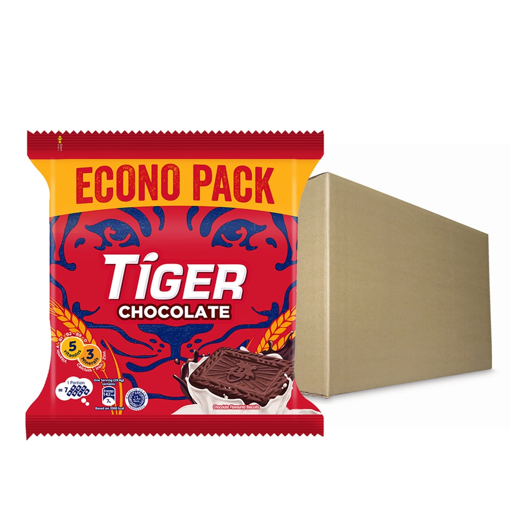 Tiger Plain Sweet Chocolate Flavoured Biscuits Jumbo Pack 364.8G – 4282674