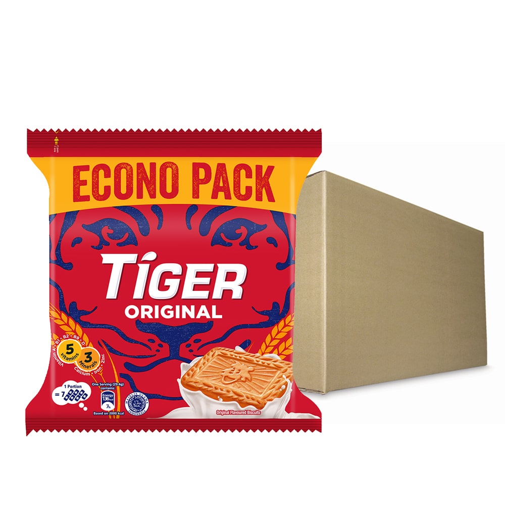 Tiger Plain Sweet Original Flavoured Biscuits Jumbo Pack 364.8G – 4282675