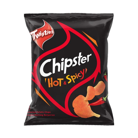 Twisties Chipster Hot & Spicy Flavoured Potato Chips 60g – 4049041