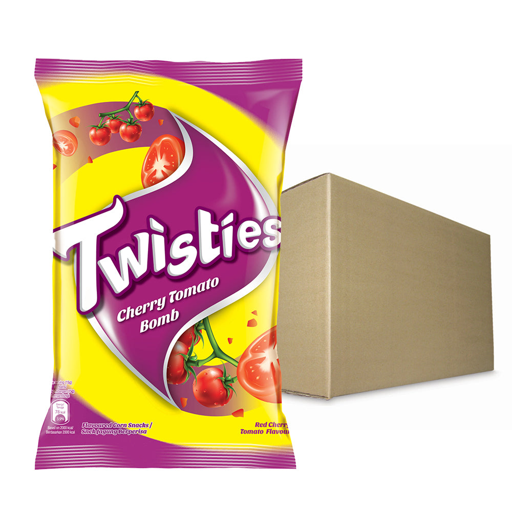 Twisties Flavoured Corn Snacks Red Cherry Tomato Flavour 140g