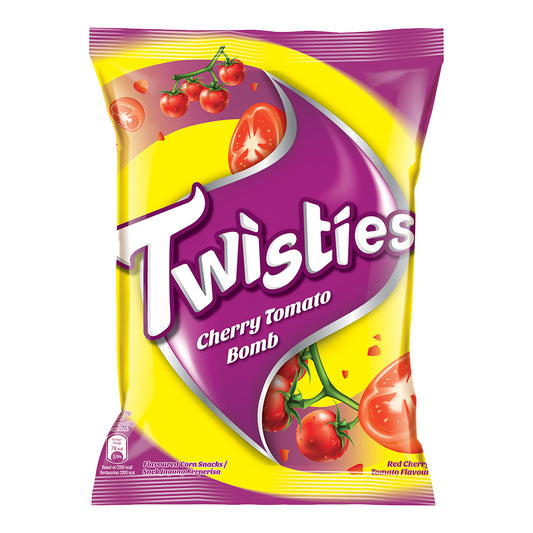Twisties Flavoured Corn Snacks Red Cherry Tomato Flavour 60g – 4258786