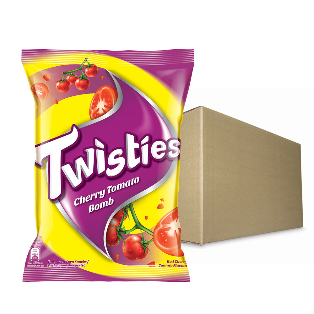Twisties Flavoured Corn Snacks Red Cherry Tomato Flavour 60g – 4258786