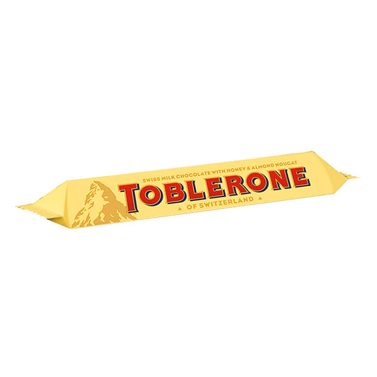 Toblerone Swiss Milk Chocolate with Honey and Almond Nougat 50G – 4047301