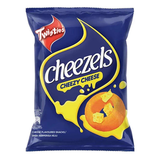 Twisties Cheezels Cheezy Cheese Flavoured Snacks 60g – 4049280